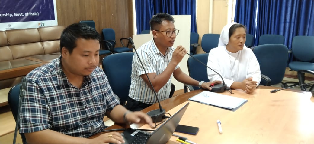 psjohnlongkhaye's tweet photo. Presenting manipur culture with NSS P.O Sir @cmeetei PO @SochanphiE @DIPAKKU93471047 @_NSSIndia @nss_rdguwahati #IIE #NSS https://t.co/Q1VU2ZhPSt
