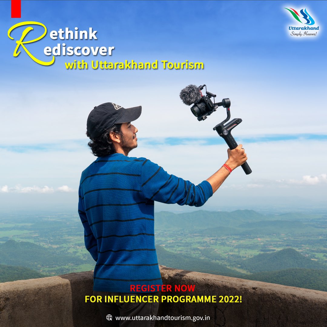 UTDBofficial's tweet image. ATTENTION INFLUENCERS! Rethink Rediscover Uttarakhand in &apos;Uttarakhand Beckons -- Influencer Programme 2022&apos;. For T&amp;amp;C visit the link in bio.

#UttarakhandTourism #Uttarakhand #influencerprogram #influencers #influencerofinstagram #registernow  #rethinkingtourism