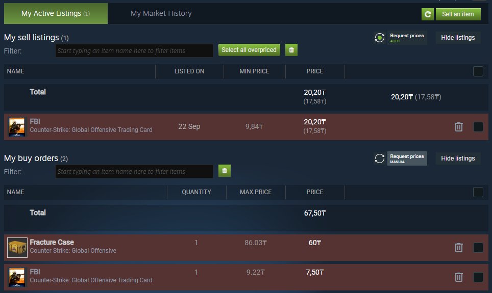 Steam Inventory Helper