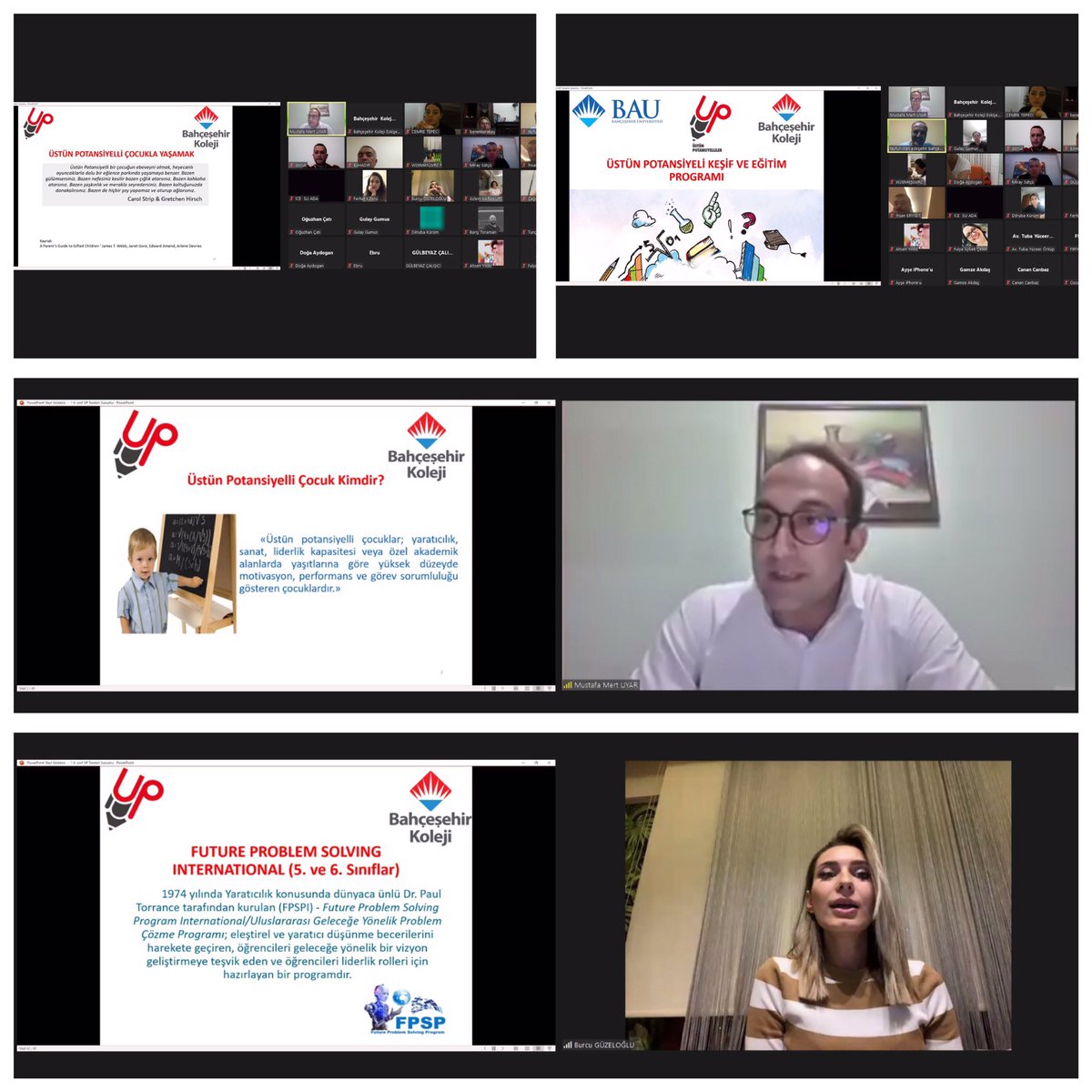 Üstün Potansiyelliler Eğitim Programı (UP) tanıtım toplantısı gerçekleşti. <a href="/BaharBrbr/">Bahar Berber Akhan</a>