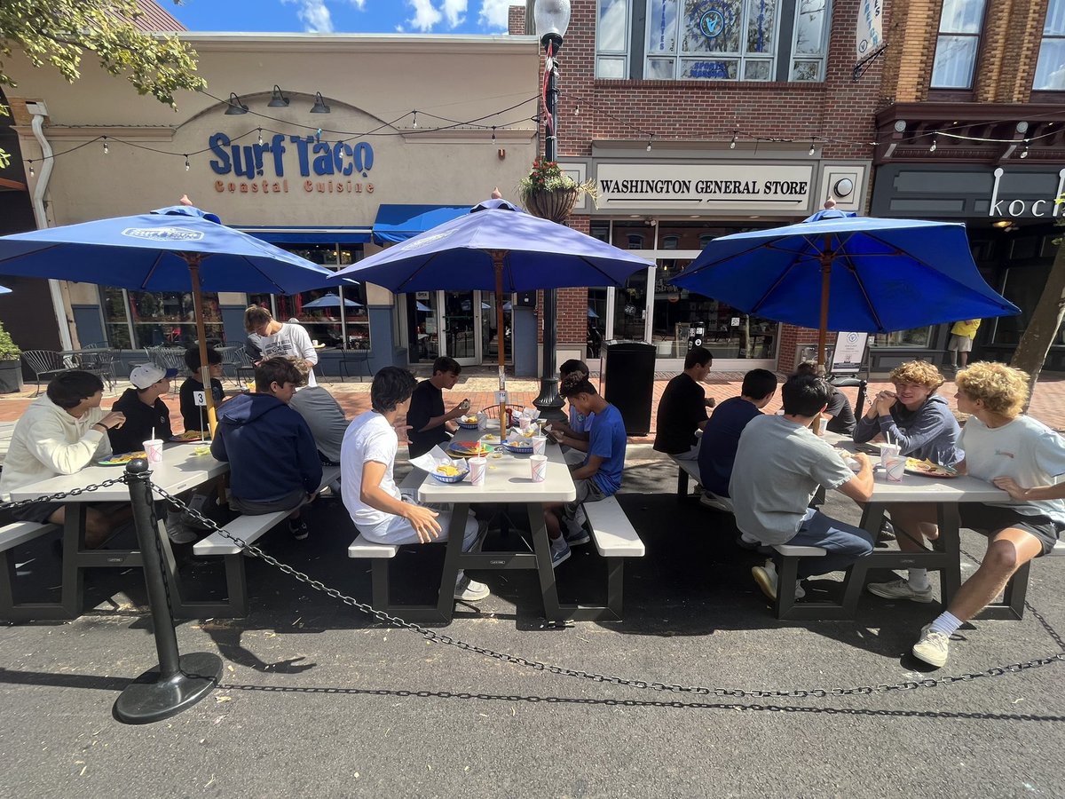 Thank you,<a href="/SurfTaco/">Surf Taco</a> &amp; @ShoreSportsNet for lunch as we prep for the week ahead!  🦅 ⚽️ 🌮