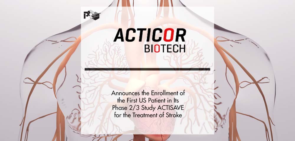 Acticor Biotech Announces the Enrollment of the First US Patient in Its Phase 2/3 Study ACTISAVE for the Treatment of Stroke
zpr.io/nQsYJBXCJUTG
#PharmTech #PharmaceuticalNews #Analysis #Data #Investment #DrugDiscovery #COVID19 #Regulation #Mergers #WhosWho #Pharma #healthtec