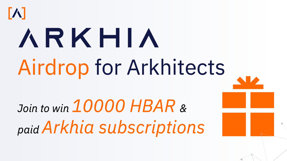 Arkhia_io's tweet image. ‼️Giveaway alert‼️
To celebrate our launch, we’re giving back to @Hedera #Arkhitects.

To win:
- Follow Arkhia
- Like &amp;amp; retweet this post
- Comment a #Hedera #dApp that should use Arkhia

Prizes:
- 10000 $HBAR
- 3-months subscription for tagged dApps

Duration: Ends Oct 10

Go!🏁