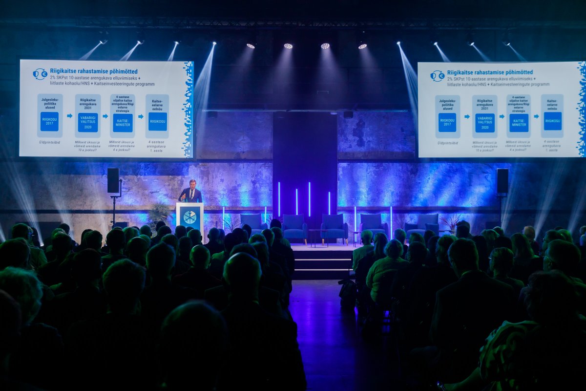 ICDS_Tallinn's tweet image. 🛡 More than 600 graduates of the Estonian National Defence Course (ENDC) have gathered today at Tallinn’s Creative Hub for a conference to discuss Estonian foreign and security policy and national defence. 🇪🇪 

📸 Arno Mikkor: flic.kr/s/aHBqjA8PFC

#ENDC #Riigikaitse