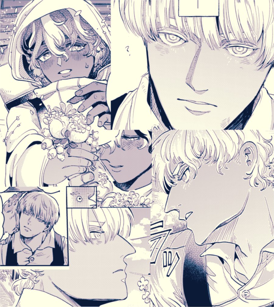 再掲です!
花づくり朴訥マンのスローライフ漫画です。
のちのち・おにショタになります

豆とつばさ 第一話 | NiceTea #pixiv https://t.co/1KsvvkfnKE 