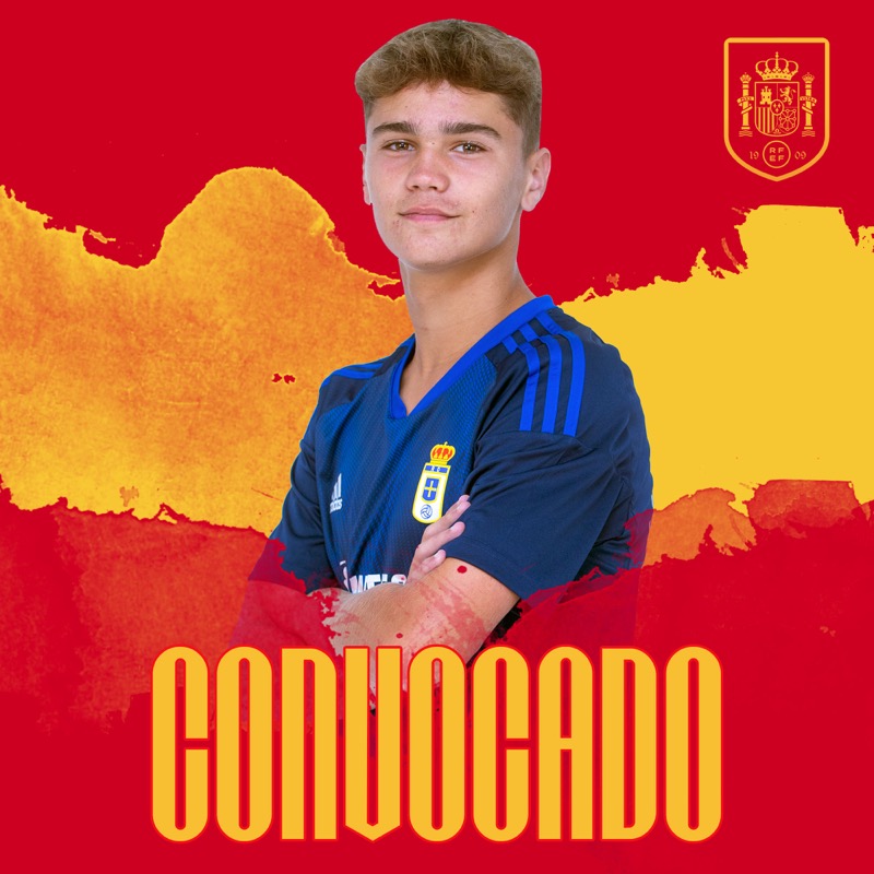 RealOviedo's tweet photo. 💪 El futbolista azul participará en el Torneo Internacional Albir Garden con @SEFutbol ⚽🇪🇸

#CanteraRO
#RealOviedo 🔵⚪