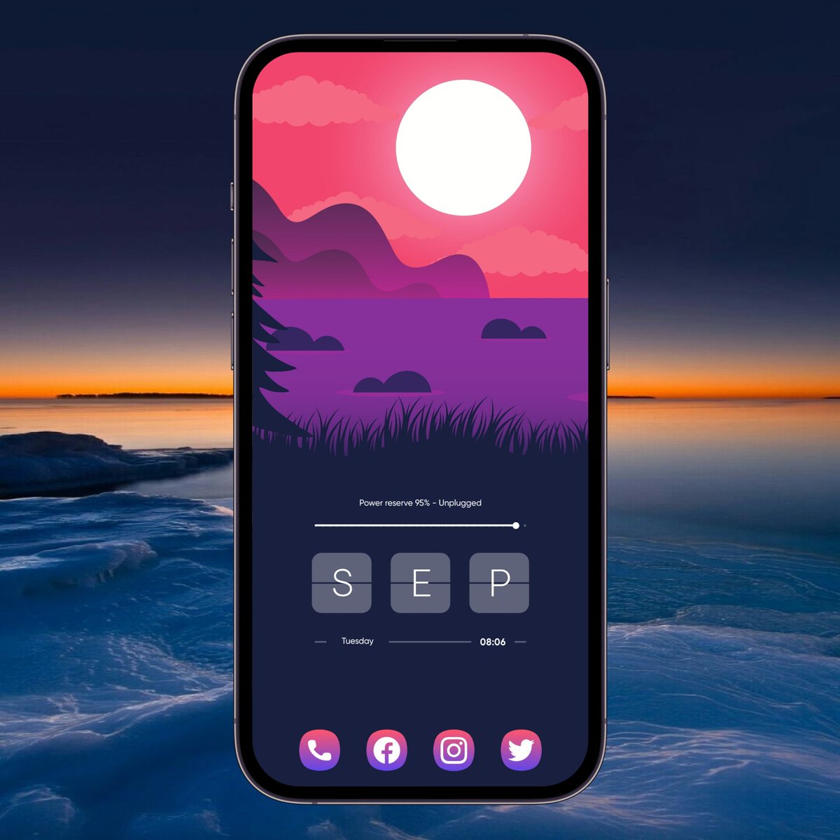 carmor1957's tweet photo. #Elementskwgt @droidbeauty. #Wallberry Wall @RajjAryaa. Sunset Gradient icons @Hexoline1. Template @nalankang1 https://t.co/SESPt4XFYB
