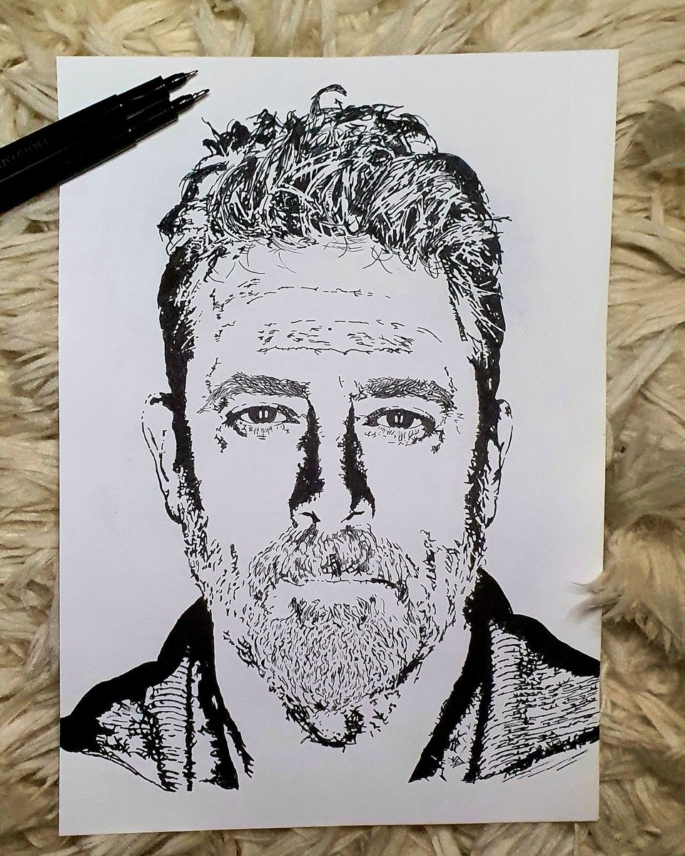 Miss_woods21's tweet photo. Just re-sharing the doodle I did of @JDMorgan hoping he sees it this time 🫣
@HilarieBurton 
#negan #twd #TheWalkingDead #fanart https://t.co/fTDI995r5d