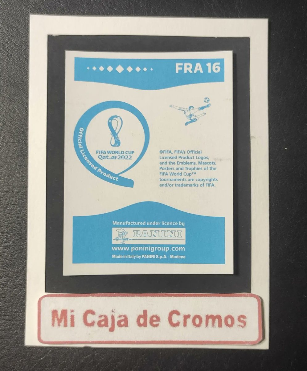 CromosMi's tweet photo. 54 días para el Mundial, y bajando...
#micajadecromos #mundial2022 #paninicromos https://t.co/bLnFX8cJ4m