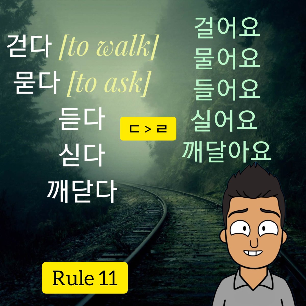 ansemworld911's tweet photo. #ansemconjugations 11 🇰🇷 https://t.co/DnSfxpGkur