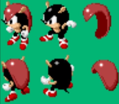 Semi Frequent Sonic Facts 🔫 on X: Mighty's falling sprite from SegaSonic  the Hedgehog reveals that his shell may be removable.   / X