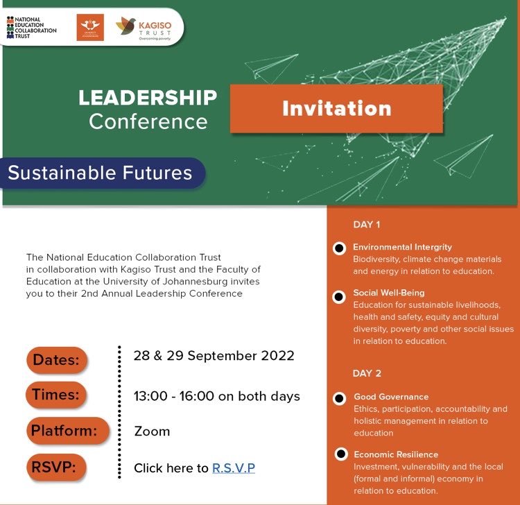 YassimKat's tweet photo. #FutureTrends Masters online Ss please attend if time permits. This event is online and it speaking to #TransformingEducation Conversation ⁦@UN⁩ currently underway. It addressed leading education for sustainable futures. All welcome. Share with your networks https://t.co/Lb5OaBkYNT