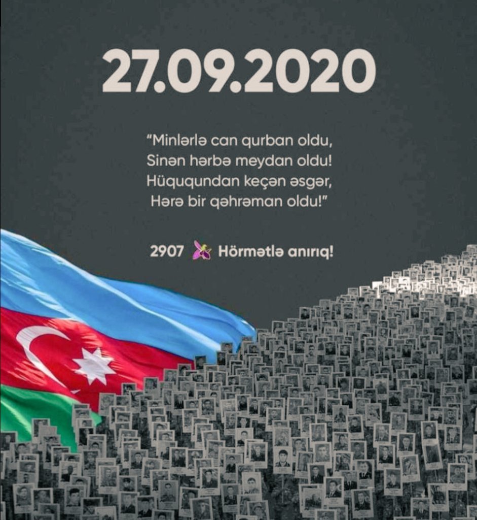 aidannib's tweet photo. Allah bütün Şəhidlərimizə rəhmət etsin!
🥀
#şəhidlərölməzvətənbölünməz
#candışəhid https://t.co/r7ECeG9ixb