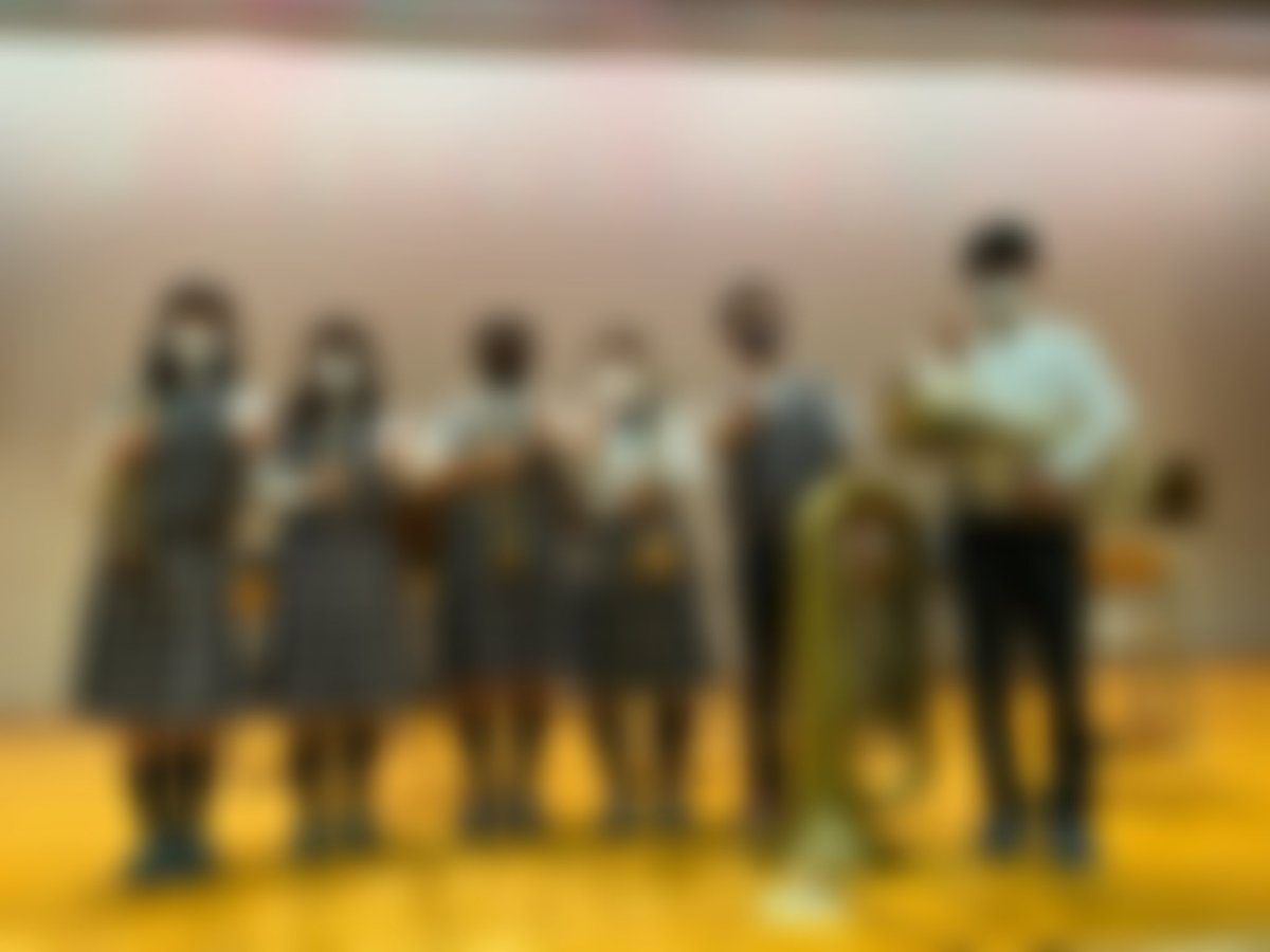 こんにちは☀️

文化祭前日となりました✨

皆さんの心に残るような演奏になるように頑張ります✊