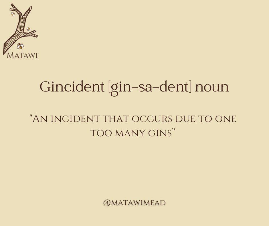 MatawiMead's tweet photo. e.g "Did You Hear About Last Saturdays Gincident?” 🤒😎😅

#ginlovers #gin #drinks #matawi #weekend #ginquotes #alcohol #honeygin #liqueur #togertherness #fun #memories #friends #family https://t.co/5WwZ2Vz8gr