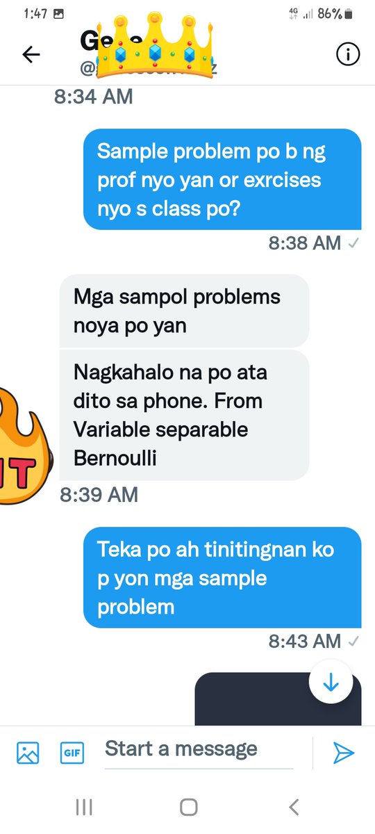 Exam ng cl/ient nag Pass ako, yon mismong sample problem daw ng prof nya as reviewer nakita ko mali2 yon solutions... ililigaw ng landas c student tapos klalabasan s result ng exam sssihin c commissioner.😂😄
