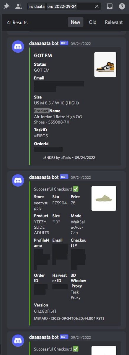 Late Post from Saturdays shenanigan's. Taxi 1s and Resin Slides

Software Bussin' <a href="/HayhaBots/">Hayha Bots</a> <a href="/whatbotisthis/">WhatBot</a> <a href="/tricklebot/">TRICKLE</a> <a href="/balkobot/">balkobot</a> <a href="/MEKRobotics/">MEKAIO</a>.

<a href="/Covrtproxies/">Covrt Solutions</a> <a href="/ZenuProxies/">Zenu Proxies</a> <a href="/LiveProxies/">Live Proxies</a> <a href="/OculusProxies/">S</a> for dem tings that work so well 😋

Lastly <a href="/AteamChefs/">A Team Chefs</a> for the VoiceChat &amp; info!