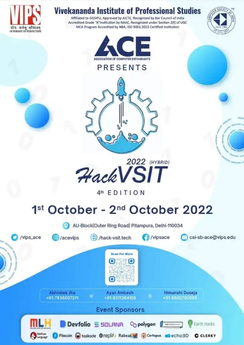 vineet69420's tweet photo. #hackvsit 4.0 is getting closer and I'm excited as hell... You too can be a part of it 🤩 https://t.co/Zx2nMz1I9S. Price pool worth 2 lakhs! ll
#hackathons #ElonMusk #DOGE #hackvsit #programming #hackathon22 #innovation #bts #btsarmy #army #inventions #24hrs #events #mlh https://t.co/gRidSPCUnb