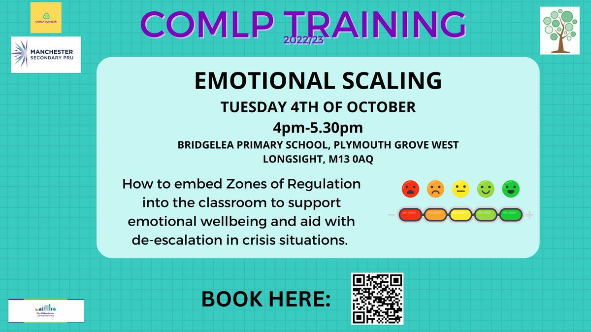 OutreachCoMLP's tweet photo. 📢📢 SUPPORT YOUNG PEOPLE IN KS1,2 AND 3 TO REGULATE THEIR EMOTIONS 📢📢 BOOK HERE 👇
https://t.co/DkA5IBVGdf
#education #edutwitter #inclusion #nurture #wellbeing #mentalhealth #apworks #cityofmanchester https://t.co/CFFzqFsZsb