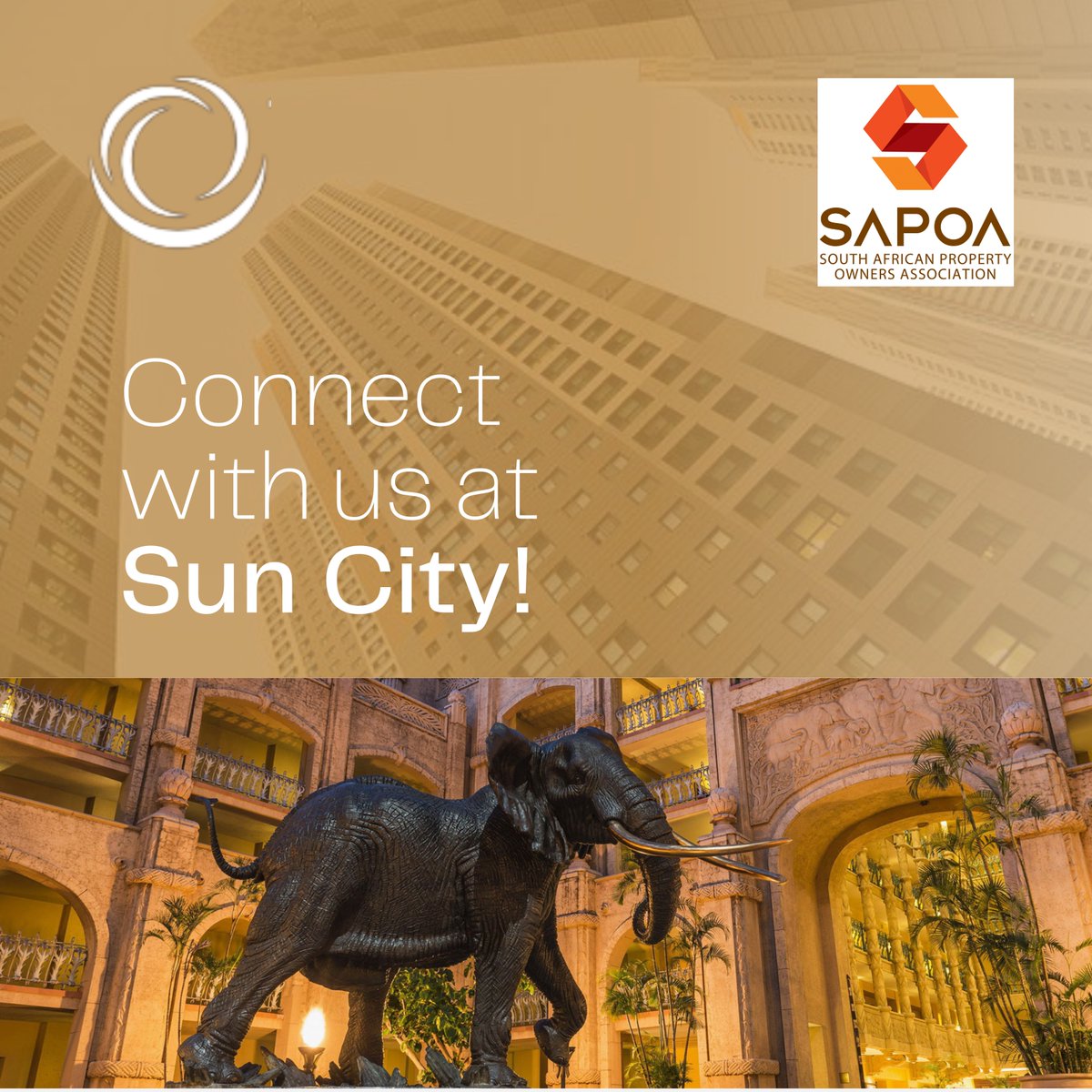 We are thrilled to be an official exhibitor at the 
<a href="/SAPOA_SA/">SAPOA</a> annual convention and #property networking <a href="/SunCityResortSA/">Sun City Resort</a> 28 to 30 Sept 2022. Come &amp; connect with us at Lounge number 10. #property #smartsolutionsinproperty #propertyinvestmentgroup #womenled #africa