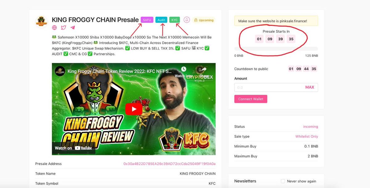 King Froggy Chain tweet media