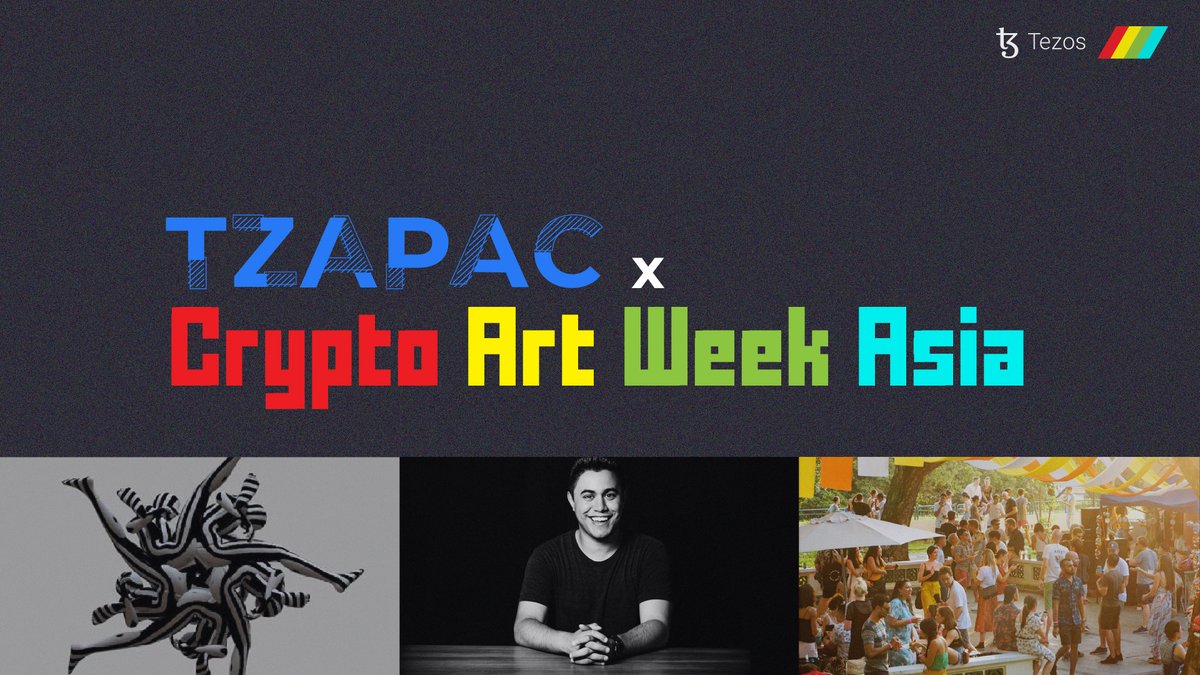 TzApac's tweet photo. 1/6 
 
@cryptoartasia is putting together a spectacular festival of the arts, and @TzApac is proud to join the charge.
 
Here’s what you can expect at CAWA 2022: https://t.co/3irOwiD4GI https://t.co/oQCE2nrt5j