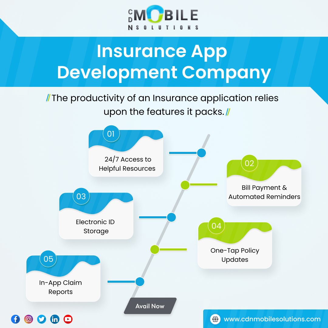cdnmobilesoln's tweet image. It's not sufficient to provide policyholders with a mobile application. What's essential is that you're delivering the #insuranceapp features and advantages that truly make a difference to them and your organization. bit.ly/3fn0DnM
#insuranceappdevelopment #CDNmobile