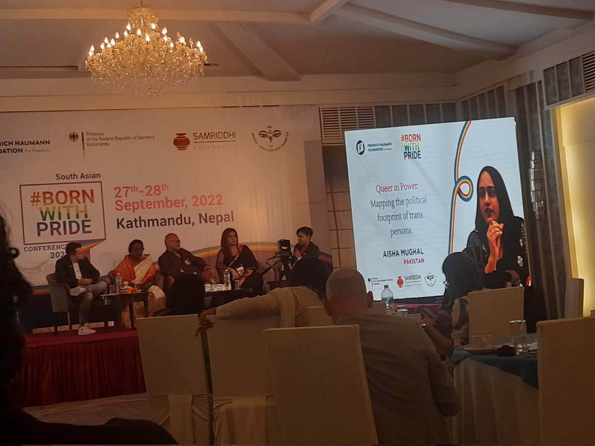 snayakarathna's tweet photo. #BornWithPride conference kicked off today in Kathmandu with leading queer activists from South Asia Region and Germany, organised by
@FNFSouthAsia https://t.co/JgEYouLDKx