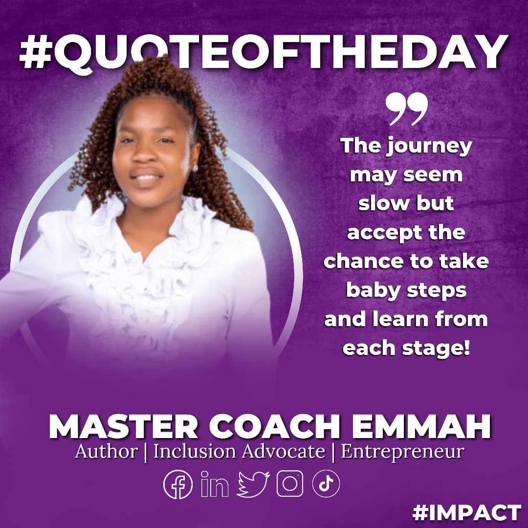 Yes I needed to hear this today too... You may feel like the journey is slow and overwhelming, you may feel tired and see little progress. However, think of the work you have put in to be where you are now, is it worth giving up for? Take the Baby steps!!! #thealif2022 #impact