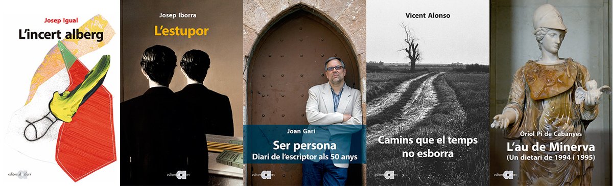 Dietaris i diaris. El bo i millor de la l'anomenada literatura del jo escrita en català ho podeu trobar a l'<a href="/editorialafers/">editorial afers</a> | <a href="/IgualJosep/">Josep Igual Febrer</a>  |  #Josep_Iborra  |  <a href="/Muntanyenc08/">Joan Garí</a>  |  #Vicent_Alonso  |  #Oriol_Pi_de_Cabanyes |