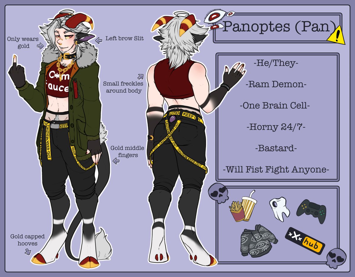 Cryptid_Content's tweet image. 🔪About Me🔪
► I go by Vicious/ V -28- Local Crpytid◄
► Transmasc + enby -  They/ it/ he◄
► Pansexual +MLM Demiromantic◄
► Bard - ♈︎ - Horror buff  - 🔞◄
► ADHD - Autistic - DID◄

 Chronically ill, and super chill😎👉👉

🔪Main Characters🔪
Vicious- Rot- Pan-  4RC4D3