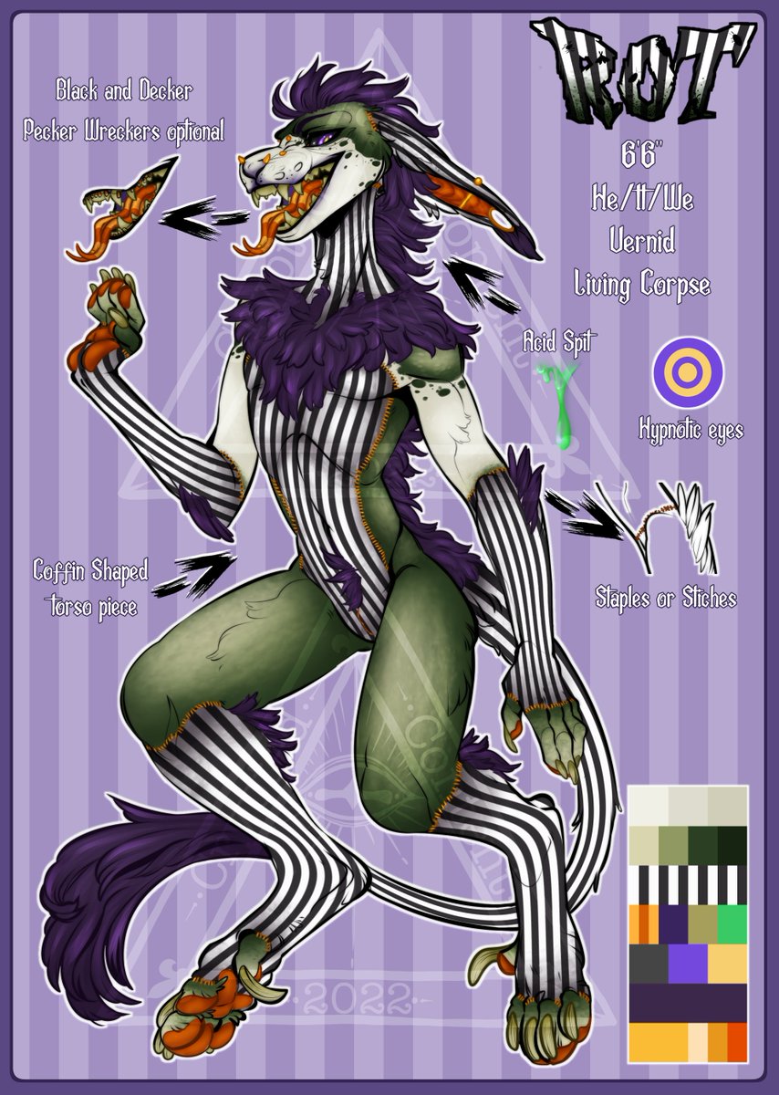 Cryptid_Content's tweet image. 🔪About Me🔪
► I go by Vicious/ V -28- Local Crpytid◄
► Transmasc + enby -  They/ it/ he◄
► Pansexual +MLM Demiromantic◄
► Bard - ♈︎ - Horror buff  - 🔞◄
► ADHD - Autistic - DID◄

 Chronically ill, and super chill😎👉👉

🔪Main Characters🔪
Vicious- Rot- Pan-  4RC4D3