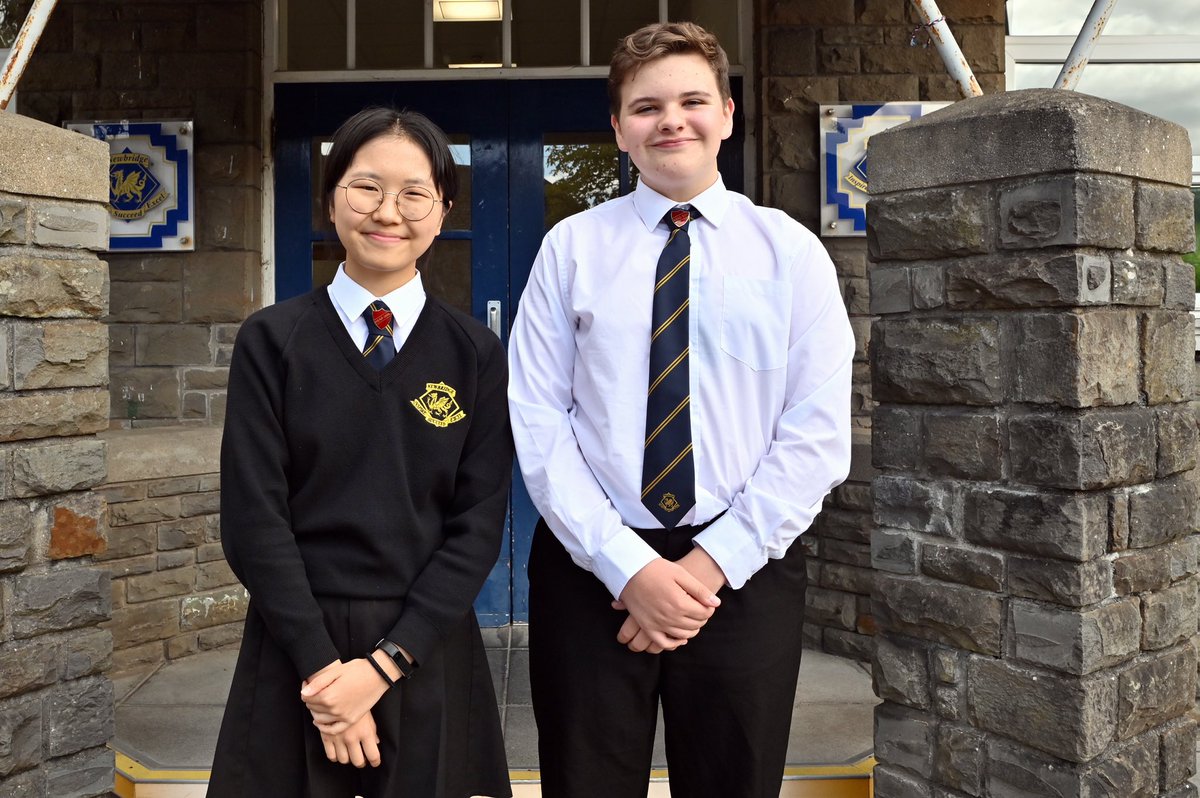 NewbridgeSch's tweet photo. At the start of term we appointed our Senior Prefect term. Head Boy: George Ayling; Head Girl: Hannah Cho; and Senior Prefects: Iestyn Kerr, Iestyn Burns, Isaac Jones, Kiel Higginson, Lewis Lundy, Jenson Harris, Lily-May Wilshire, Miesha Hale 1/2 https://t.co/Pgcylmjbsc