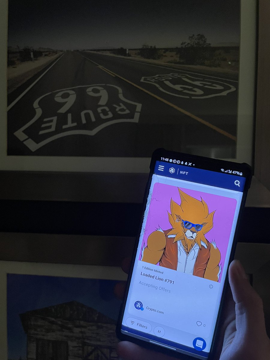 _Pittman_'s tweet photo. On Historic Route 66 

#LoadedLions, #CyberCubs     #LoadedLionsTakeOver https://t.co/uID04FbhSw