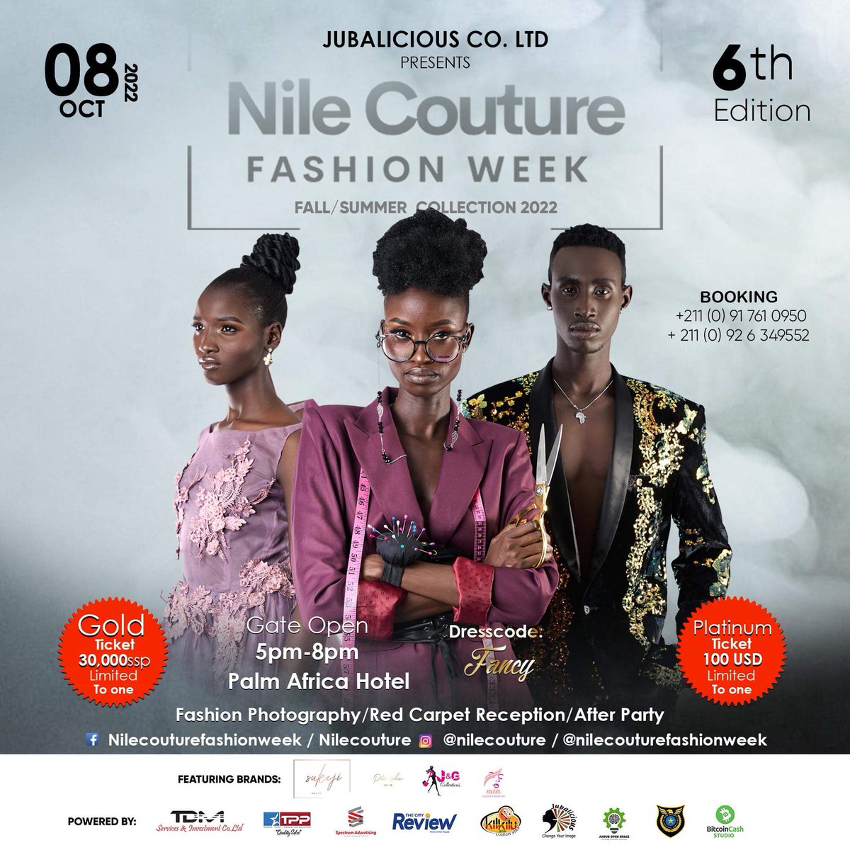 Elobijo's tweet photo. Official we are part of the #NileCulture #FashionWeek #BitcoinCash Community remember you can buy your ticket in #BCH @BitcoinCashStud @Eliteconcirege and @junubos will be there. Also still open for sponsorship, package will be shared upon request. @SatoshiAngels @btcfork #SSOT https://t.co/kMAh7Ah2Pd