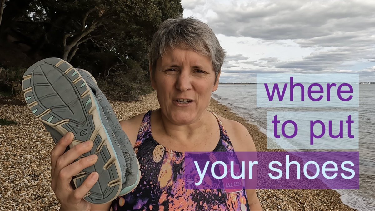 This week we’re taking a look at what to do with our shoes when we go for a swim #swim #beachlife

VIDEO
youtu.be/h8pVOy2FBiY