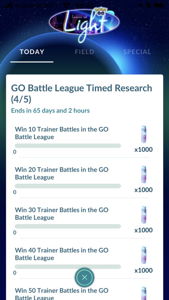 PokemonpapiG's tweet photo. Next round! 🥵
At least, rewards get better! 😁
#PokemonGO #GBL #EliteTM #GOBattleLeague https://t.co/NjmnsUGCqX