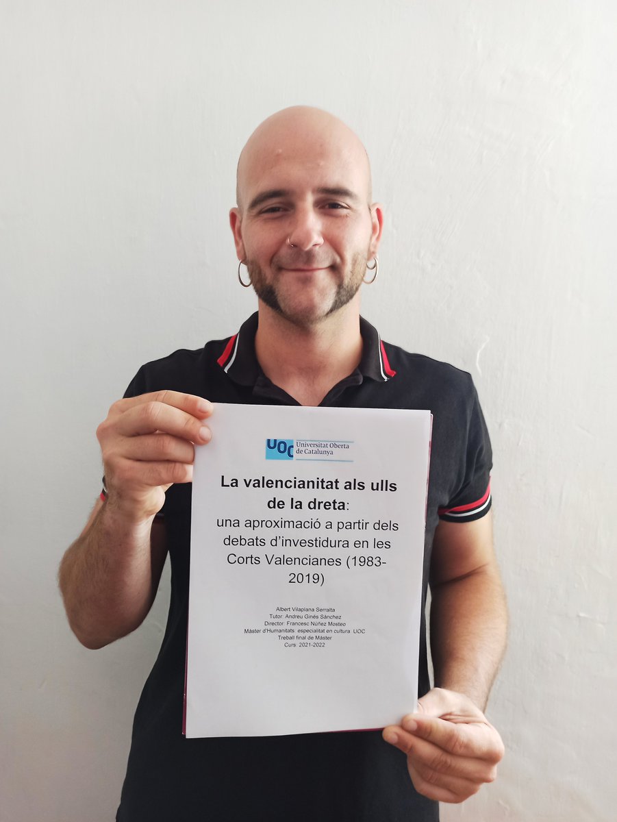 #Repositori📚 | Encetem temporada amb nous TFM!

🖊 Albert Vilaplana presenta el seu treball [lacomarcacientifica.com/tfm-valenciani…] sobre la valencianitat als ulls de la dreta: una aproximació a partir dels debats d'investidura en les Corts Valencianes (1983-2019).

Doneu-li una ullada! 😉