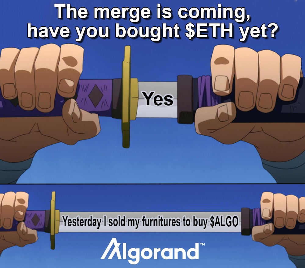 BuffedByAlgo's tweet photo. @DegenSpartan $ALGO Fundamentals are pretty strong! 
There is no POW regulation risk, unlike with Bitcoin, - There is no security risk, unlike with Ethereum, No downtime, including $SOL
Solved the Trilemma
Post quantum secure and carbon neutral.

@Algorand  is better. https://t.co/7LpLKDEw7y