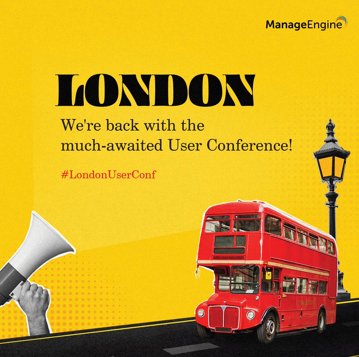 manageengine's tweet photo. Finally, we'll be in London with our much-awaited user conference. We can't wait to meet you, our customers, in November. Register for ManageEngine's User Conference, and learn how you can step up your IT game. https://t.co/94EDA8IJ7D
#LondonUserConf https://t.co/QOkHKfDIIm