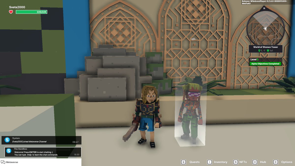 Svetami2's tweet photo. @TheSandboxGame @worldofwomennft I just participated in the #SandboxAlphaS3Giveaway for a chance to win 500 SAND! Found the hidden room in World of Women Tower, check out my screenshot below!
👇 https://t.co/MC00runCFP