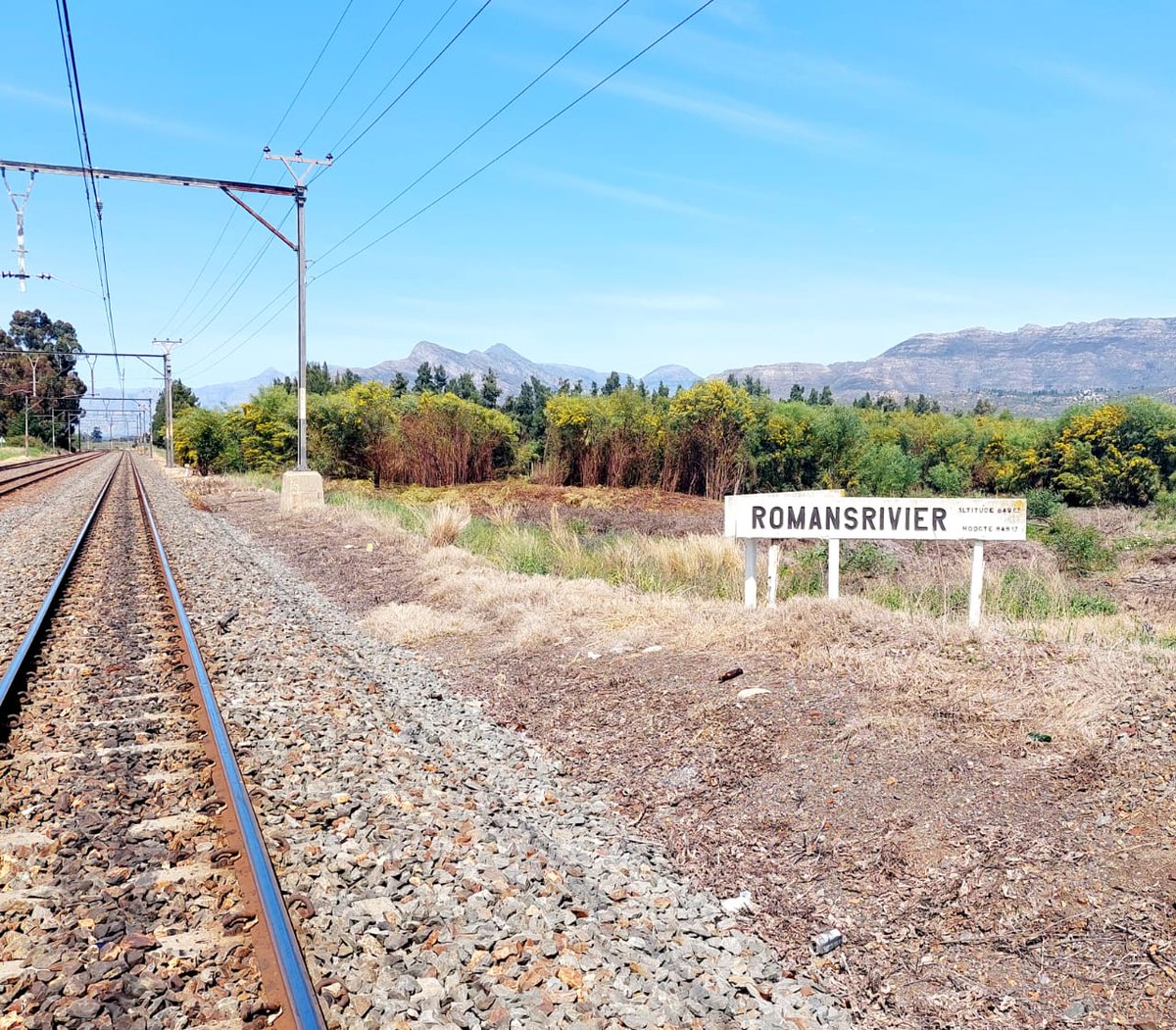 mridgewines's tweet photo. #HeritageMonth 
The De Liefde farm was established in 1706 by Dutch settlers. A train  station , with the English name of Romans River, was build in the late 1800s . In 1949 the Romansrivier Wine Cellar was build &amp; today we are still producing award winning wines @BreedekloofWine https://t.co/P63VKAmYPp