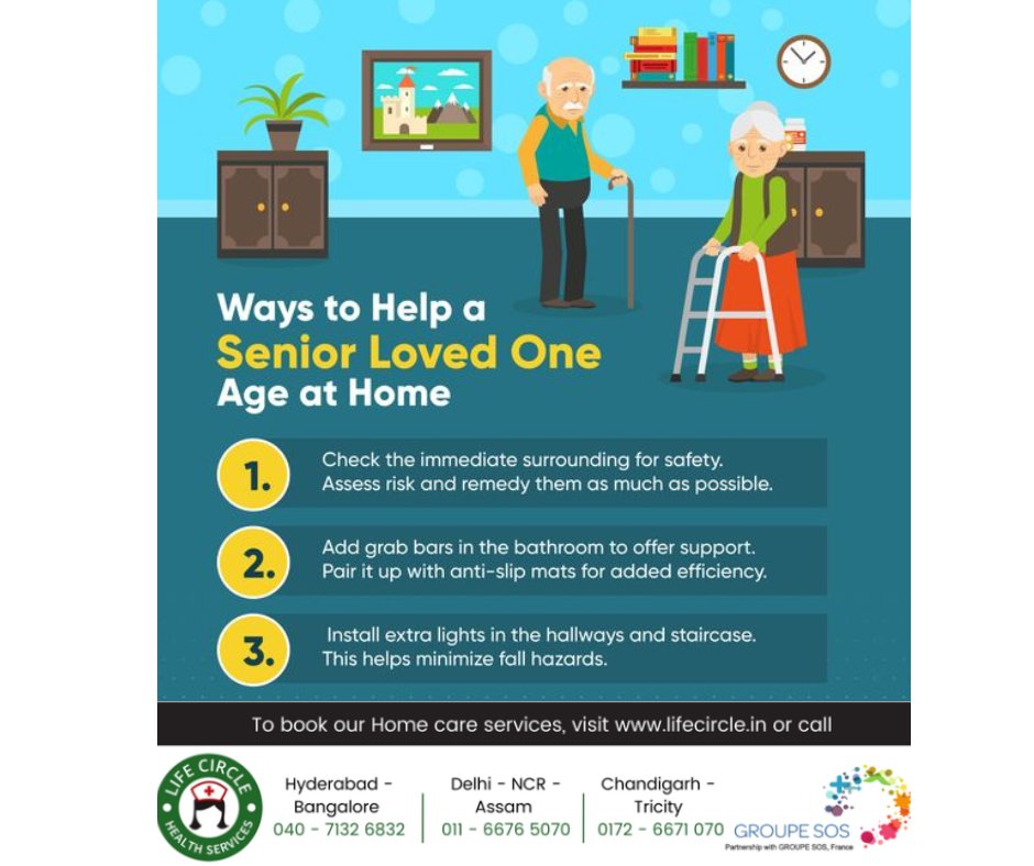 LifeCircleSrSer's tweet photo. An Elder person's physical condition causes them to fall leading to physical injuries like fractures of the bones or death. To prevent this follow the given steps 

 #seniorcare  #homecareservice  #eldercare #seniorcitizens  #fallprevention #walkingassistance https://t.co/hZ0A7WqD72