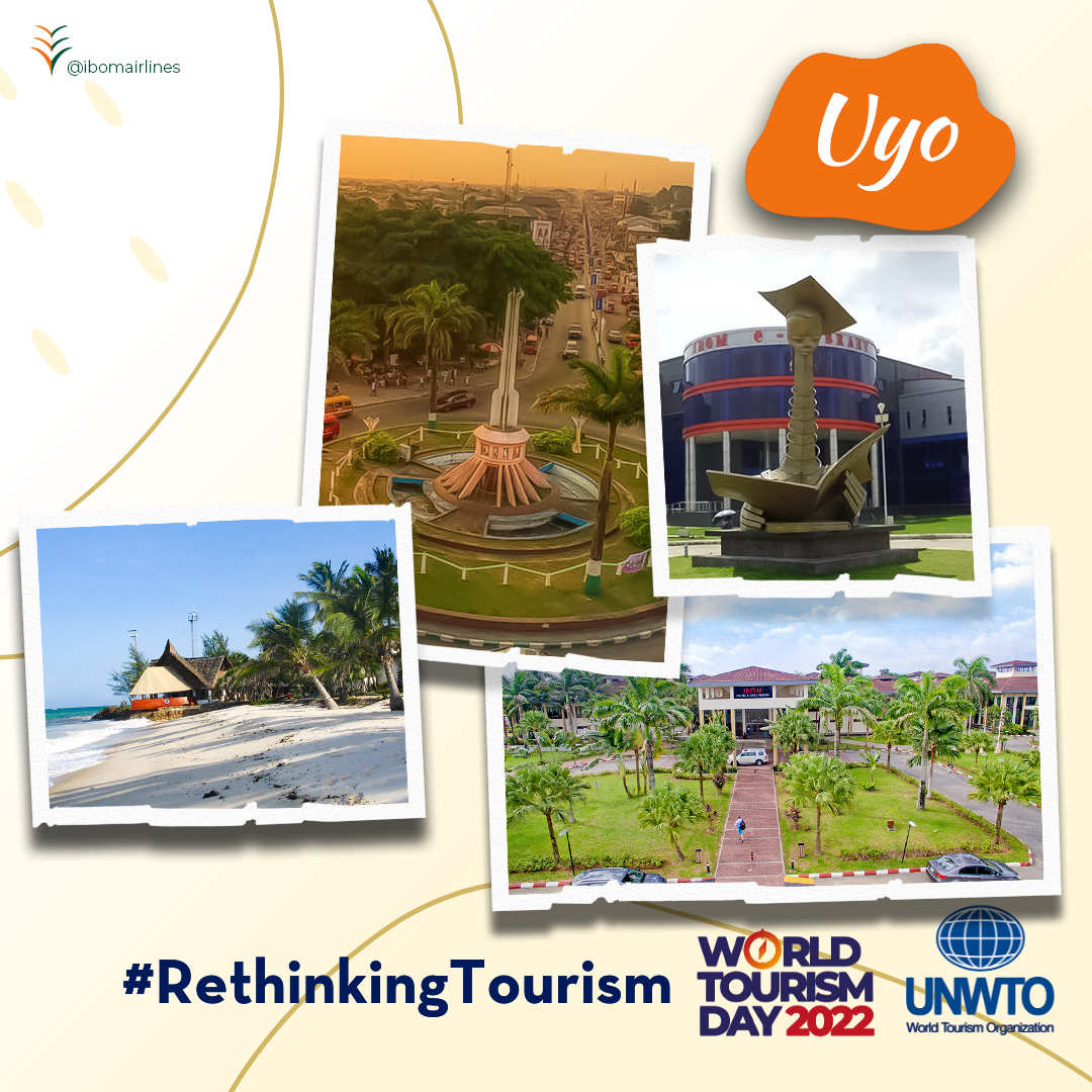 ibomairlines's tweet photo. Happy World Tourism Day! This year's theme “Rethinking Tourism” inspires us all to reconsider the role of tourism for sustainable development.
What suggestions do you have for tourism in #Nigeria?
#WTD2022 #WorldTourismDay #RethinkingTourism #NATOP @dgntdc @tournigeriang https://t.co/rfoKD3THZU