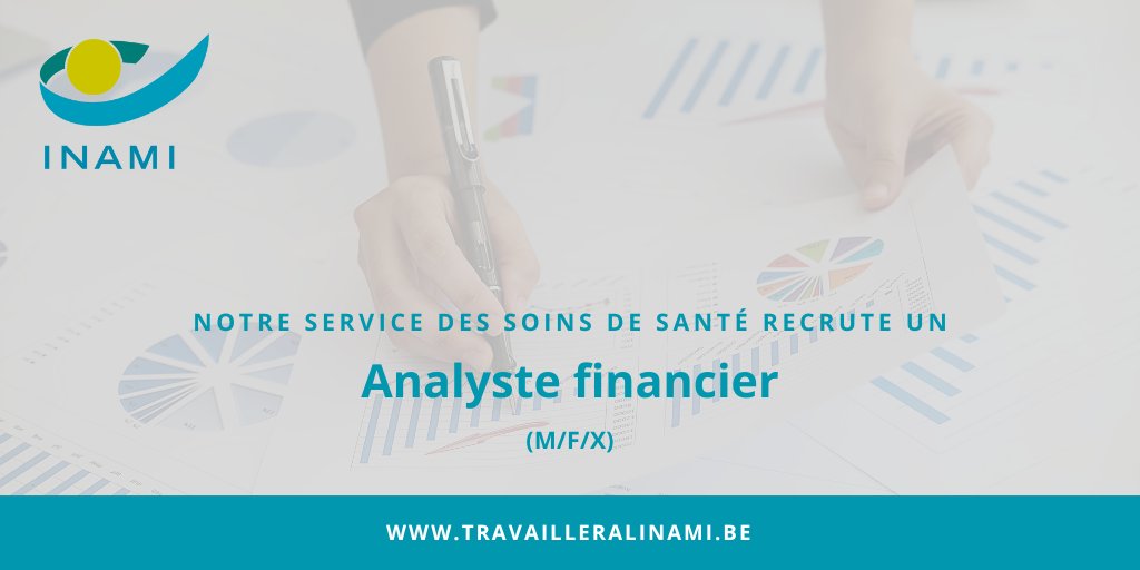 INAMI_RIZIV's tweet photo. #Job Vous êtes passionné par les chiffres et l’analyse de données ? Notre Service des soins de santé cherche un #analystefinancier. Postulez ou partagez dès maintenant ! @workingforbe 👉 https://t.co/cketPJcK08 https://t.co/pSLURITNQf