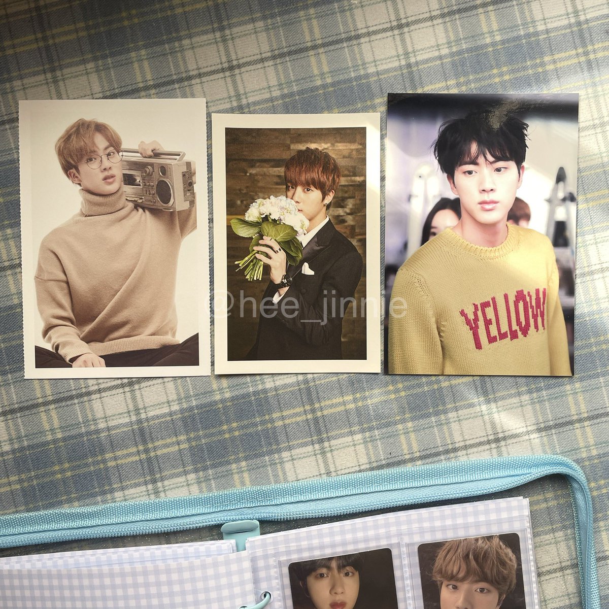 hee_jinnie's tweet photo. ⌕ wts lfb bts ph jin pc rare

Seokjin
✳︎ 2nd Muster Zip Code 22920 postcard
✳︎ 3rd army membership prom photo
✳︎ oneul live photo
🂱 ₱1000 set only

✳︎ on hand
✳︎ ₱300 payo 24 hours, rb after 15 days
✳︎ sdd / ggx
✳︎ can be listed on shopee +5% fees https://t.co/L35bno1TMD