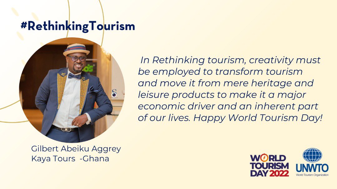 #RethinkingTourism #WorldTourismDay #Mrtourism #Abeikusantana 🫶🏾