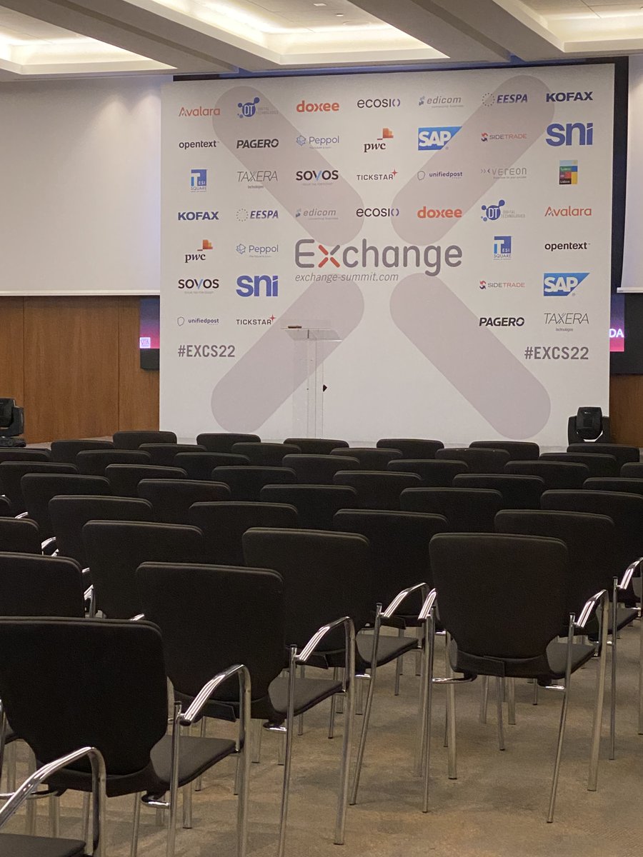 rusty_it's tweet photo. The calm before the event starts. Really looking forward to the discussions and exchange!
#EXCS22 https://t.co/mrLti9ub3E