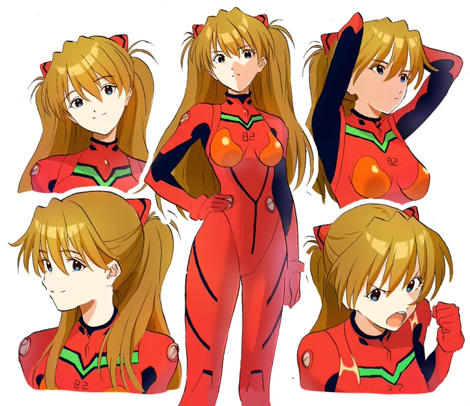 #エヴァンゲリオン  #アスカ #Evangelion  定期リメイクあすか 