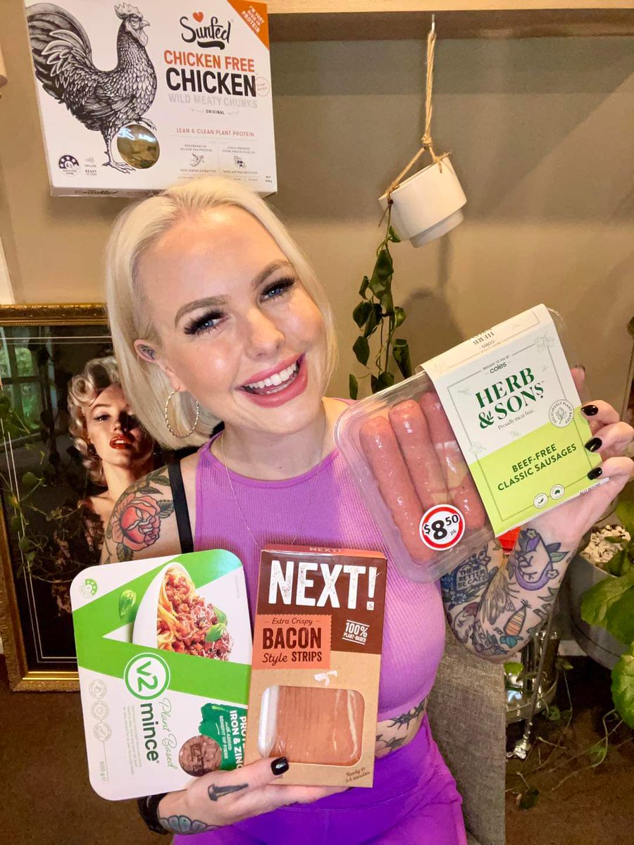 animaljusticeAU's tweet photo. "Happy #MeatFreeWeek
I've been meat free for a long time now & it's the best choice that I've ever made.
It might seem daunting at first - but really, I never feel like I'm missing out."
@georgievpurcell @AJP_Victoria
AJP candidate for Northern Victoria.
https://t.co/7VKijc1XX6 https://t.co/t0frojfO8j